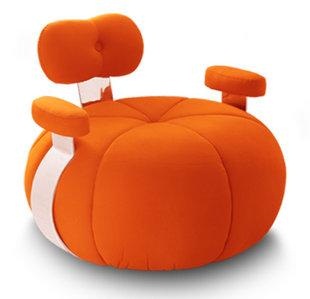 fauteuil citrouille