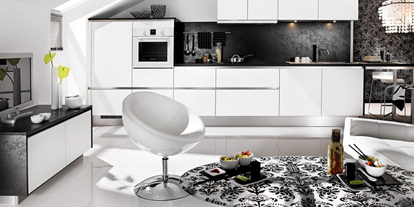 black-white-living-kitchen