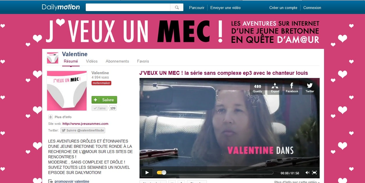 jveux un mec coup de coeur de dailymotion