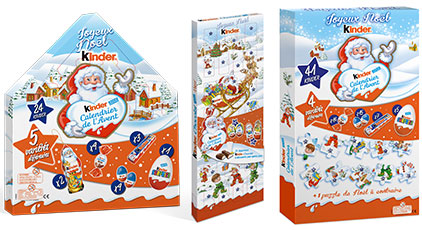 Calendrier de lAvent Kinder