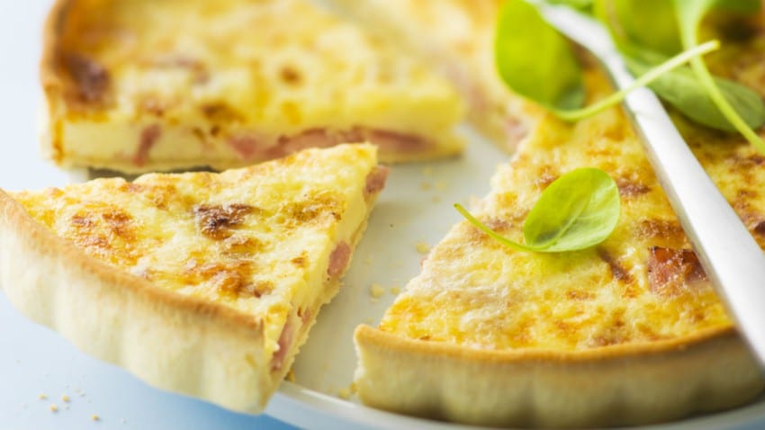 Recette Quiche sans crème fraiche !