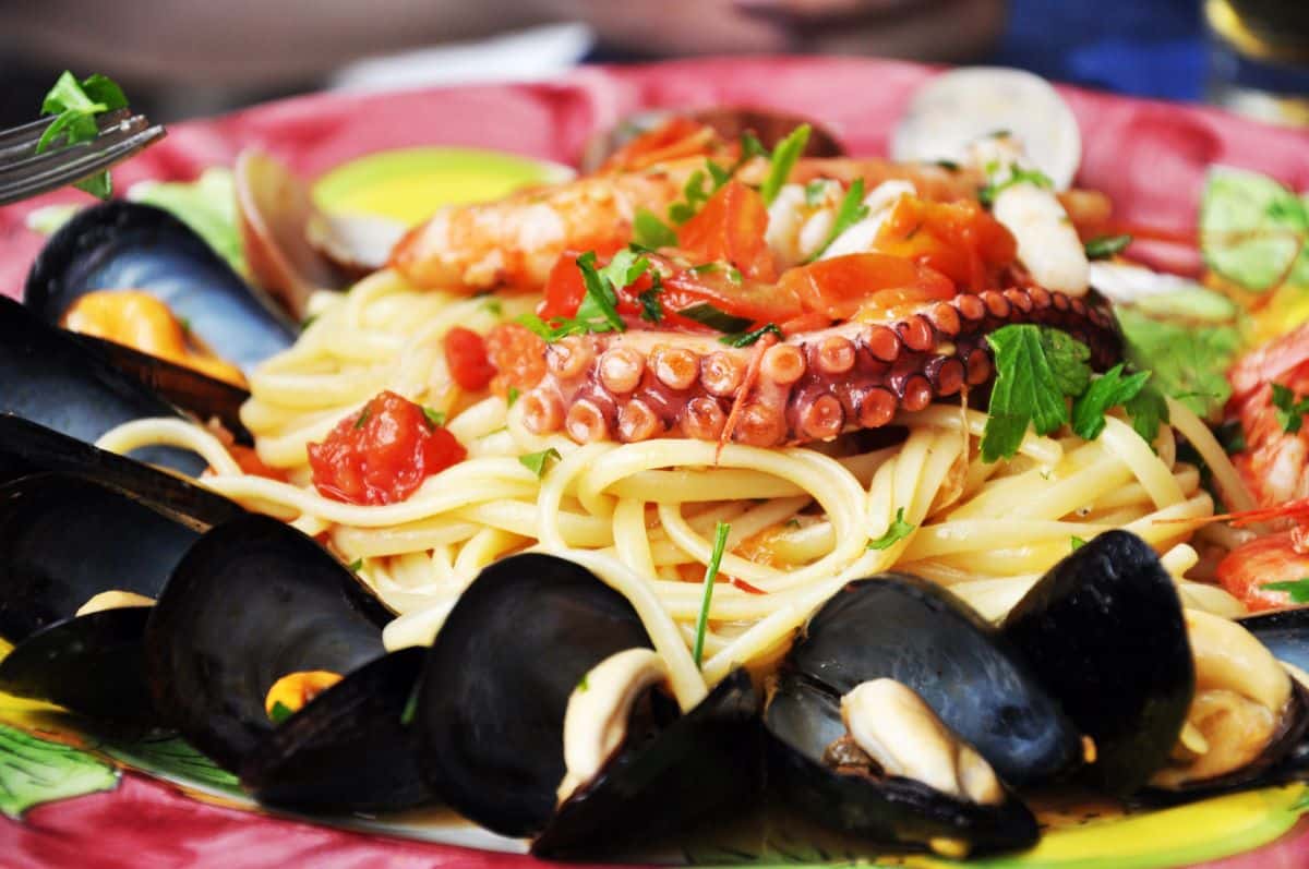 tagliatelle aux fruits de mer