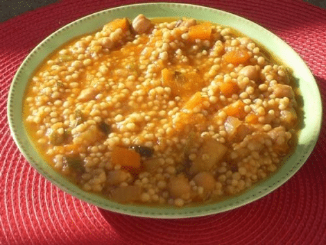 petits plombs legumes - Berkoukes aux légumes - Petits plombs Berkoukes Algérien Kabyle