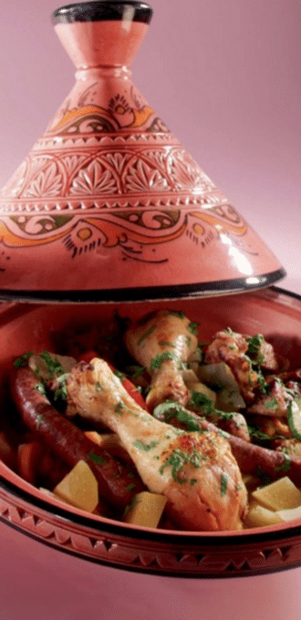 Tajine royal - Recette marocaine - Tajine de légumes et agneau