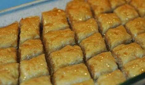 Baklawa aux amandes