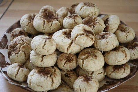 Mantecados à la cannelle