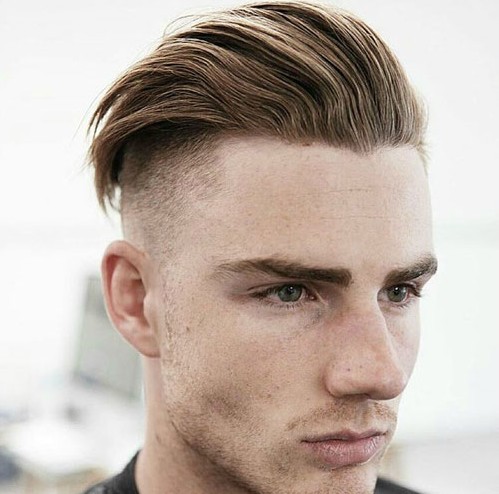 coiffure homme coupe cheveux longs coiffe arriere - Coupe moderne homme - Coupe de cheveux homme
