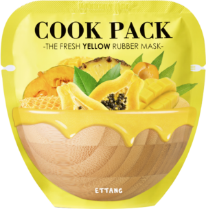 Masque visage jaune k-beauty cook pack
