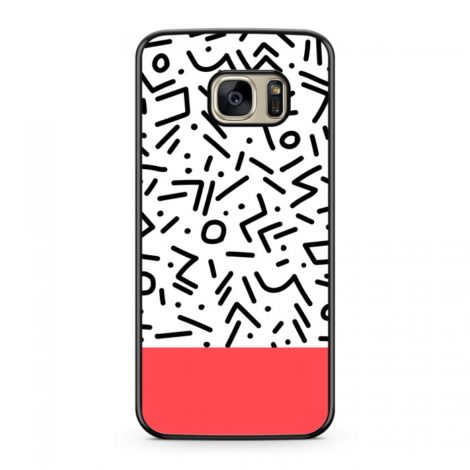 Coque Graphique Contemporary Rouge