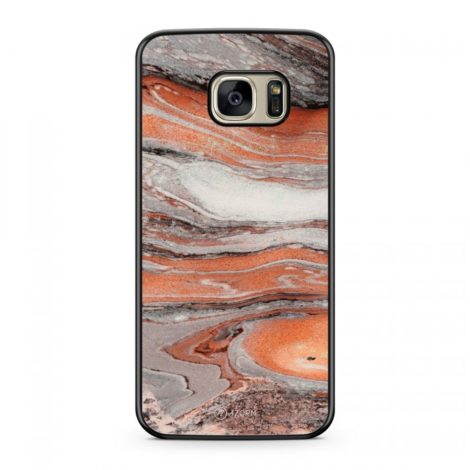 Coque Marbre Exotic Orange