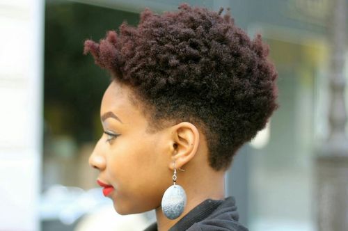 coupe courte femme afro etre belle 47 - Modèles de coiffure coupe courte femme afro