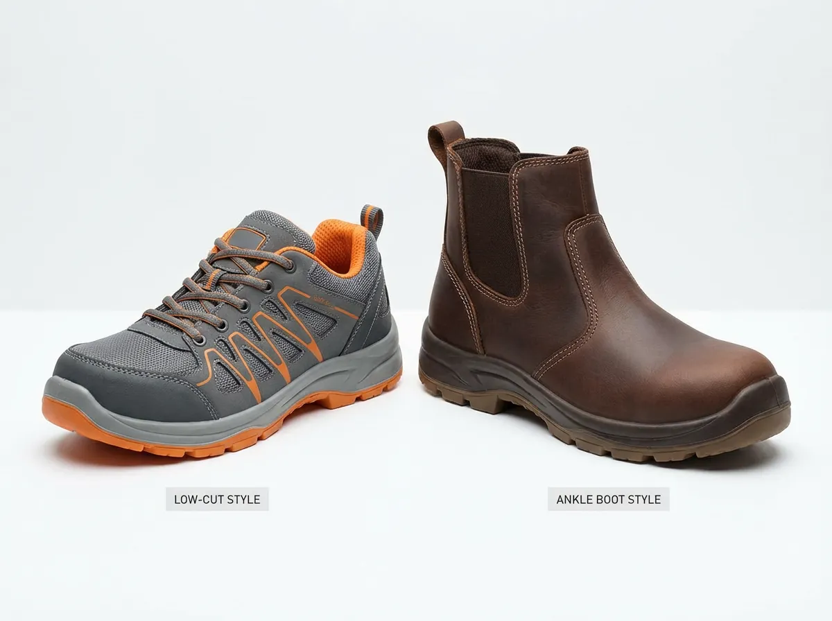 Comparatif chaussures de sécurité femme basse et montante