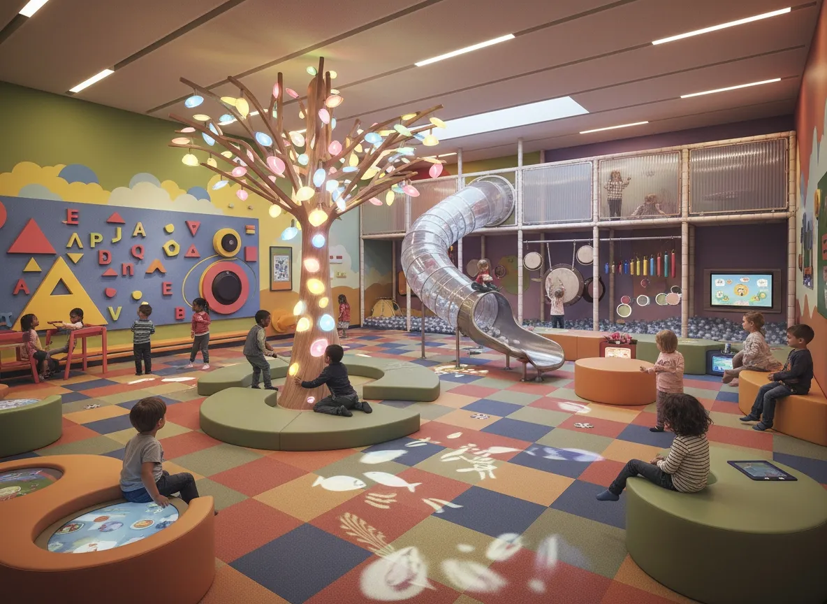 bel exemple Espace enfant digitalisé 