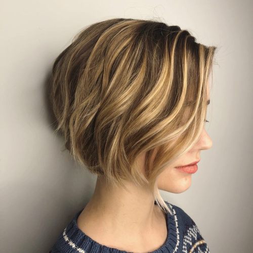 Sexy Chin-Length Bob Haircut For Fine Hair