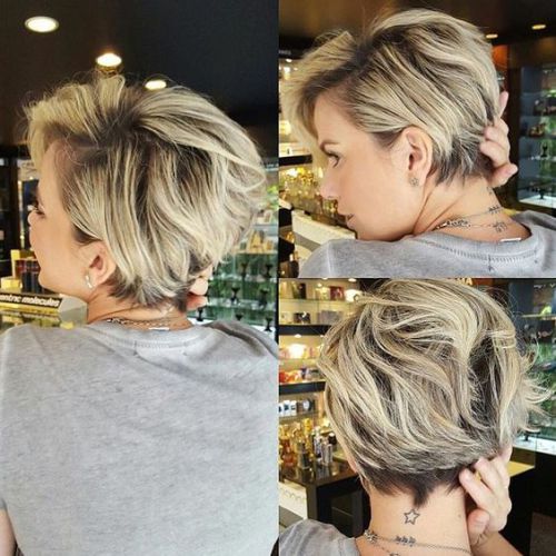 Blonde Pixie Bob With Dark Roots