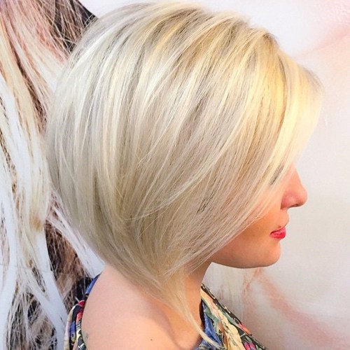 Platinum Blonde Bob