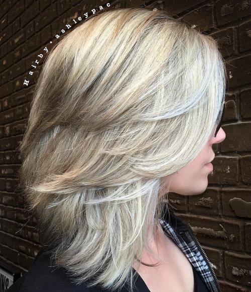 Medium Layered Haircut