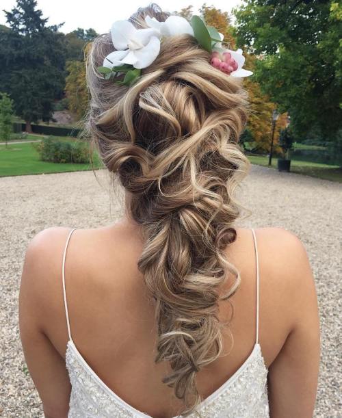 Bridal Curly Downdo