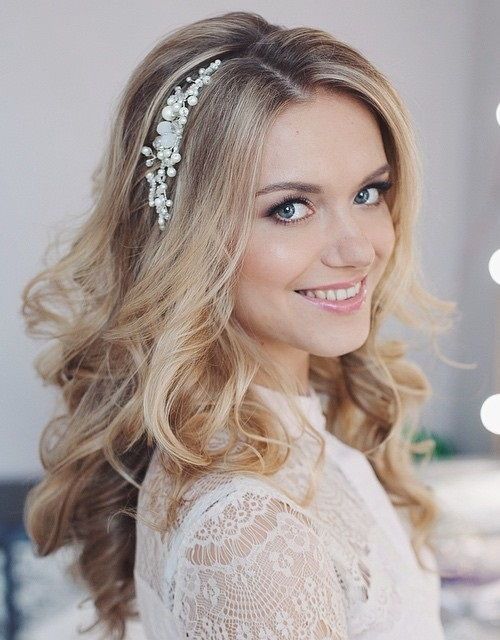 long loose wedding hairstyle