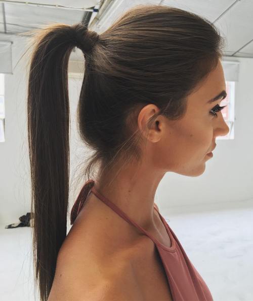 Ponytail For Fine Straight Hair