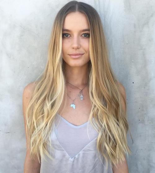 Bronde Balayage For Long Hair