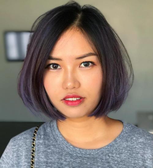 Chin-Length A-Line Bob