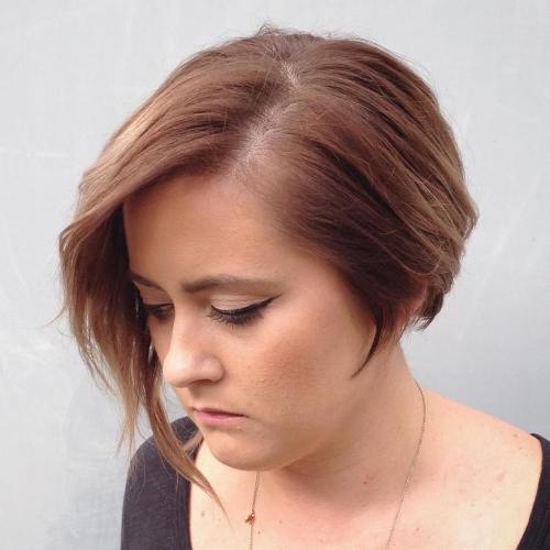 Asymmetrical Bob For Thin Hair