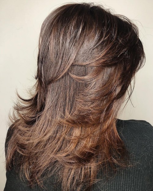 Long Shag Haircut With Face-Framing Layers