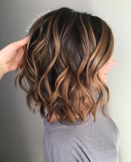 Caramel Highlights For Medium Brown Hair