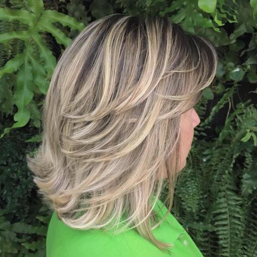 Mid-Length Layered Haircut