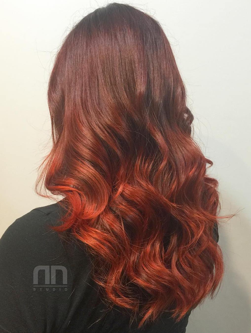 Red Ombre Hair