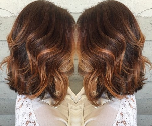 Strawberry Highlights For Brown Hair