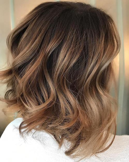 Subtle Caramel Balayage