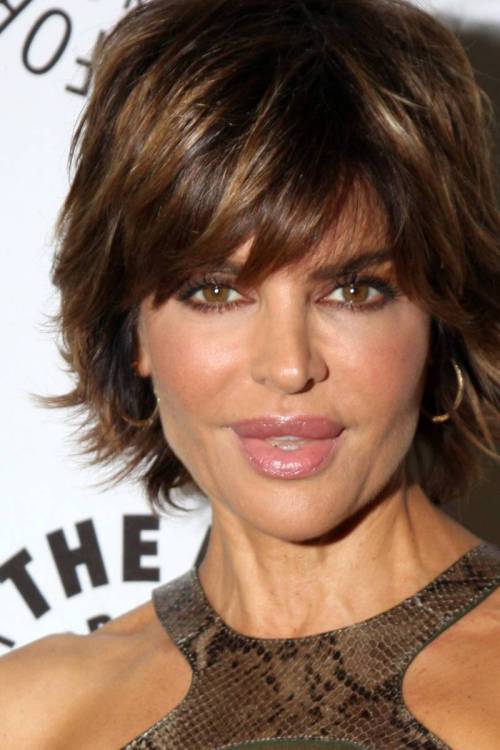 Lisa Rinna caramel highlights