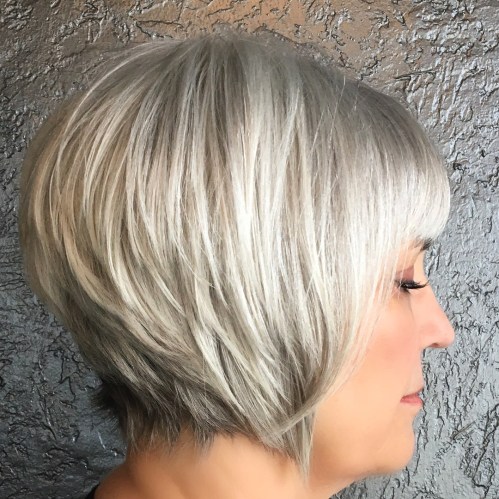 60 magnifiques styles de cheveux gris 5e428124d3638 - 60 magnifiques styles de cheveux gris femme - Coloration et teinture