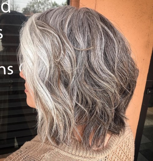 60 magnifiques styles de cheveux gris 5e4281262a021 - 60 magnifiques styles de cheveux gris femme - Coloration et teinture
