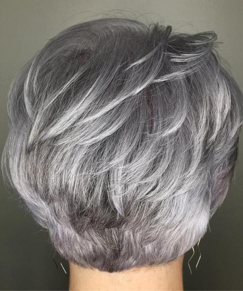 60 magnifiques styles de cheveux gris 5e428126ba540 - 60 magnifiques styles de cheveux gris femme - Coloration et teinture