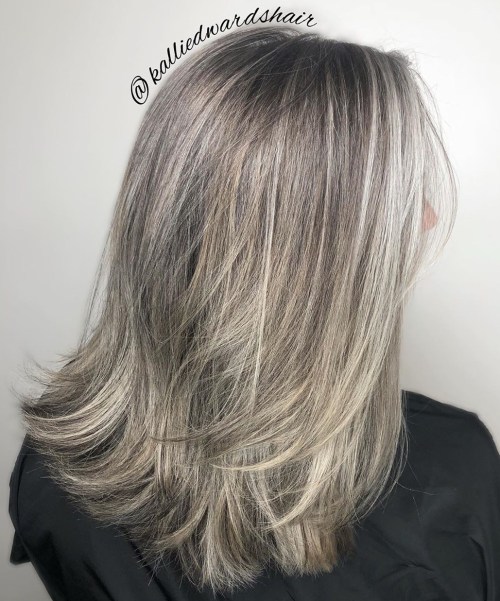60 magnifiques styles de cheveux gris 5e4281286f87c - 60 magnifiques styles de cheveux gris femme - Coloration et teinture