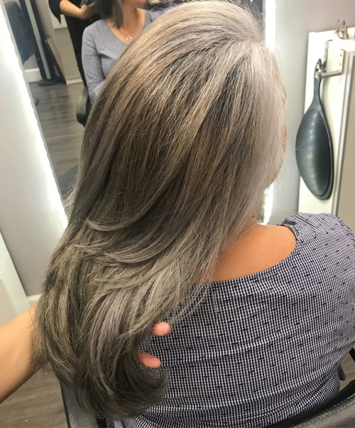 Ash Bronde Long Layered Hair