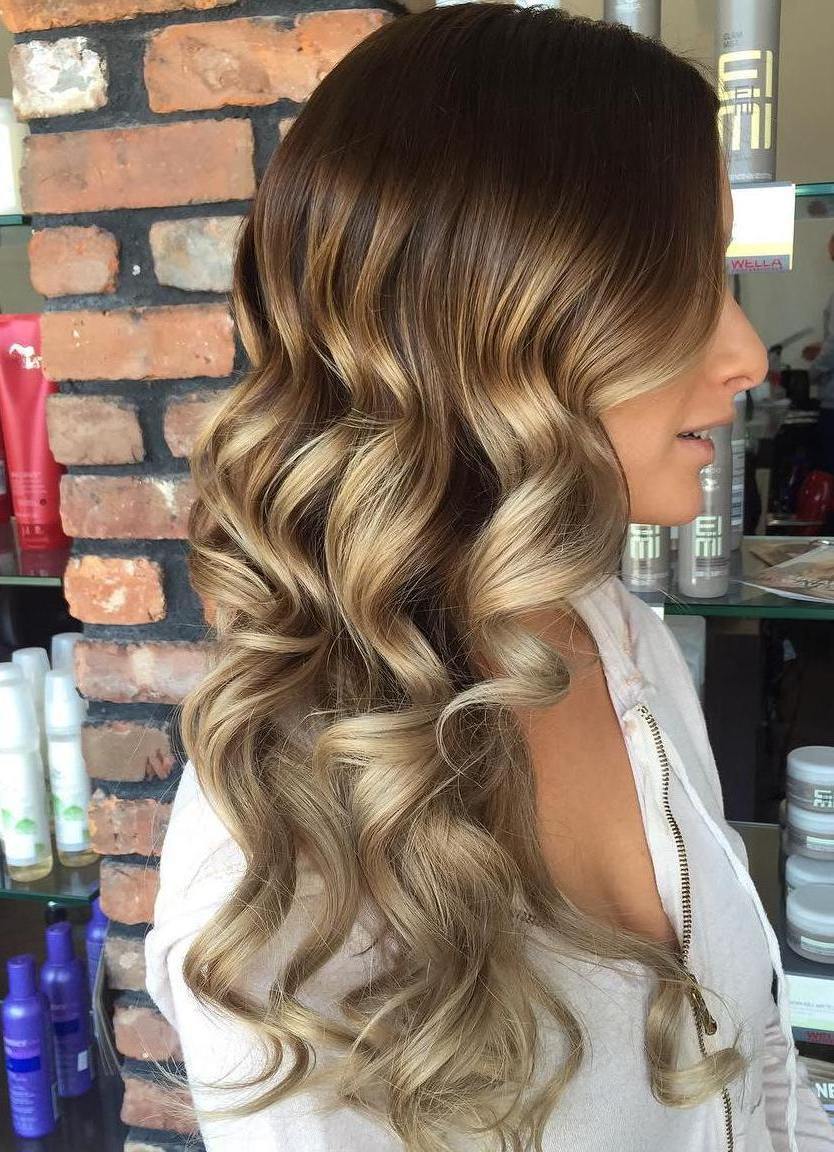 Ash Brown Ombre Hair