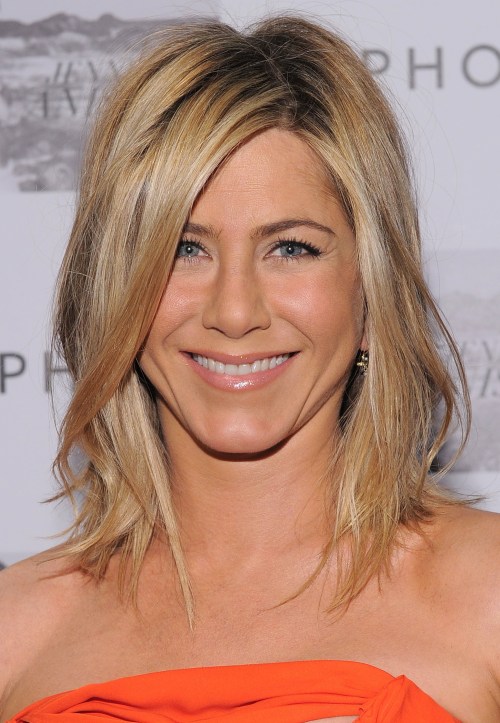 Jennifer Aniston edgy hairstyle