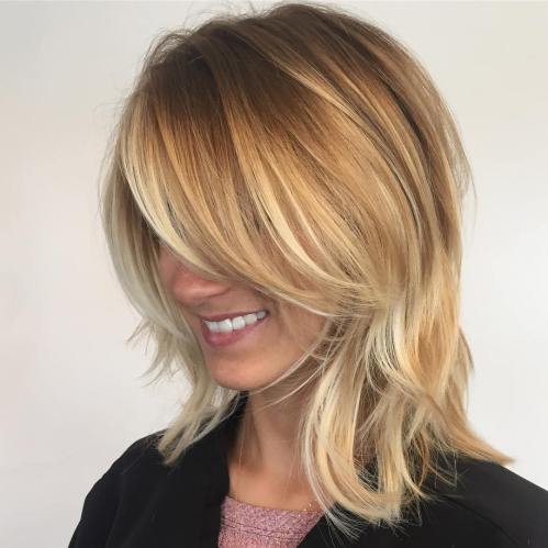 Blonde Balayage Bob