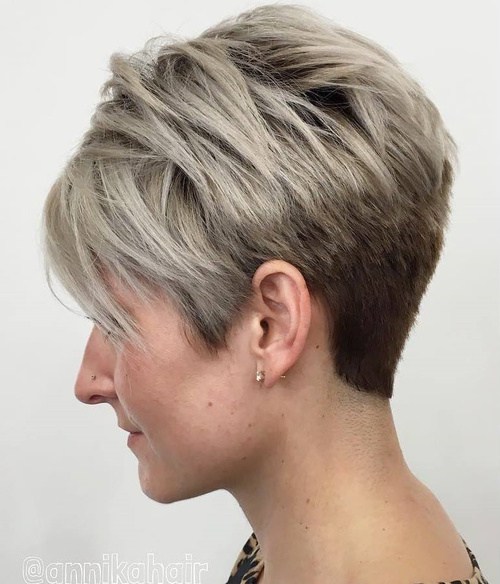 Tapered Balayage Pixie