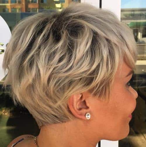 Pixie Cut with Precise Nape