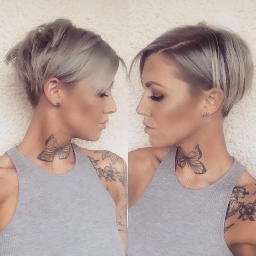 Soft Pixie for Fine Hair