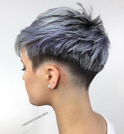 Choppy Pixie Fade