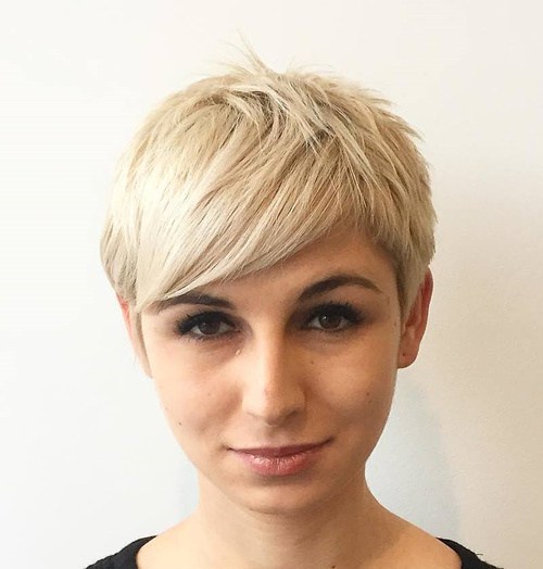 Chopped Blonde Pixie