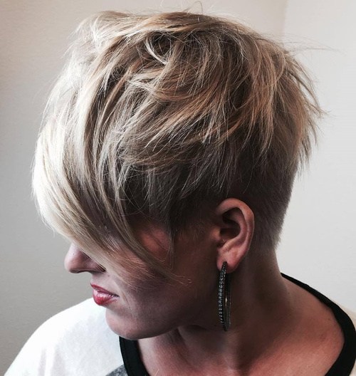 Edgy Pixie Cut With Bangs