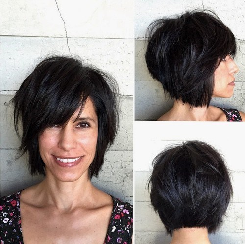 choppy bob haircut