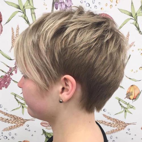 Choppy Pixie Haircut With Bangs